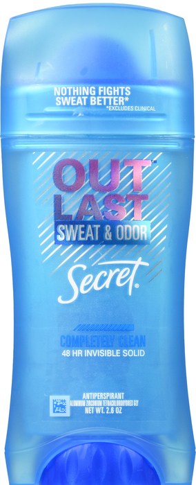 SECRET OUTLAST INV/SLD CLEAN 2.6OZ