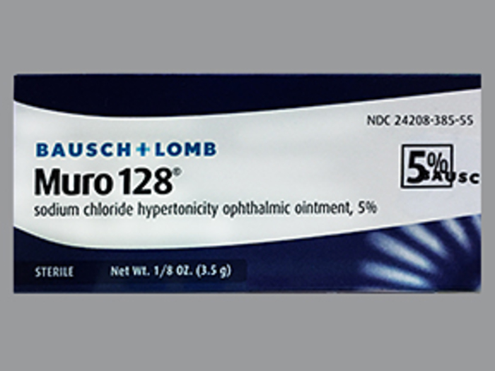 Bausch + Lomb Muro-128 5% Corneal Edema Ointment 3.5g