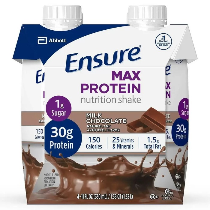 ENSURE MAX PROTEIN CHOCOLATE LIQ 4X11OZ