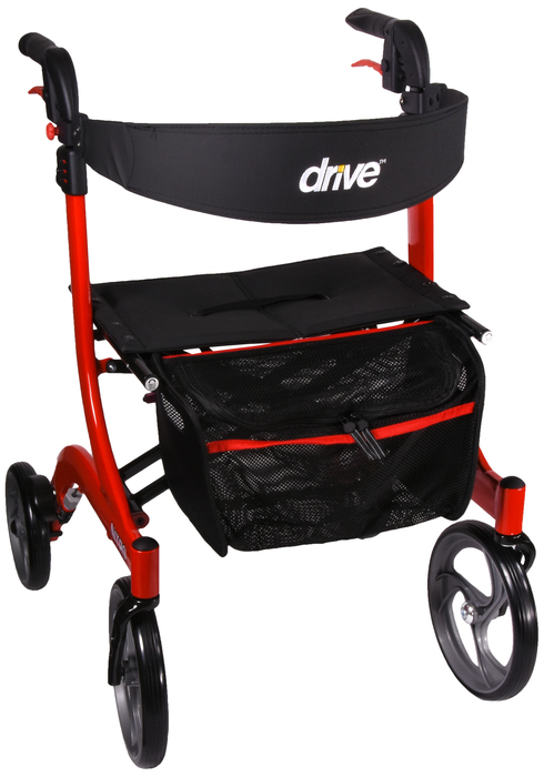 Rollator Nitro Red 10" Casters