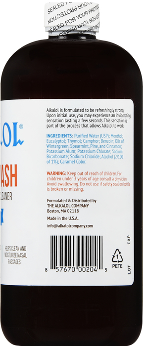 Alkalol Nasal Wash Liquid 16oz