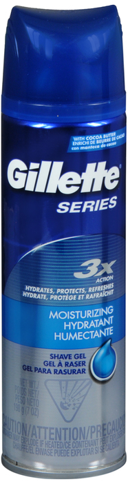 Gillette Series Men Moisturizing Shave Gel 7oz