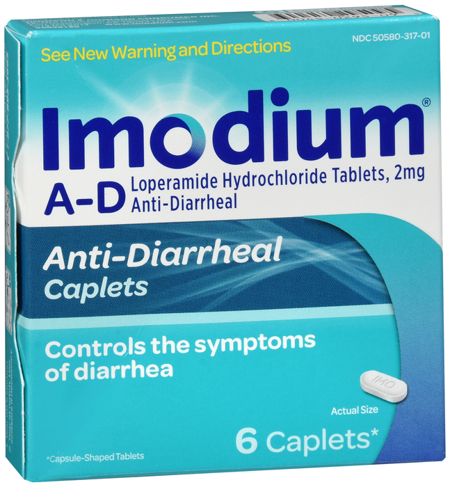 IMODIUM A-D CAPLET 6CT