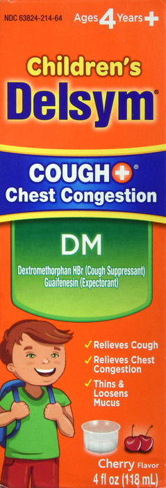 DELSYM CHILD COUGH+DM CONGEST LIQ 4OZ