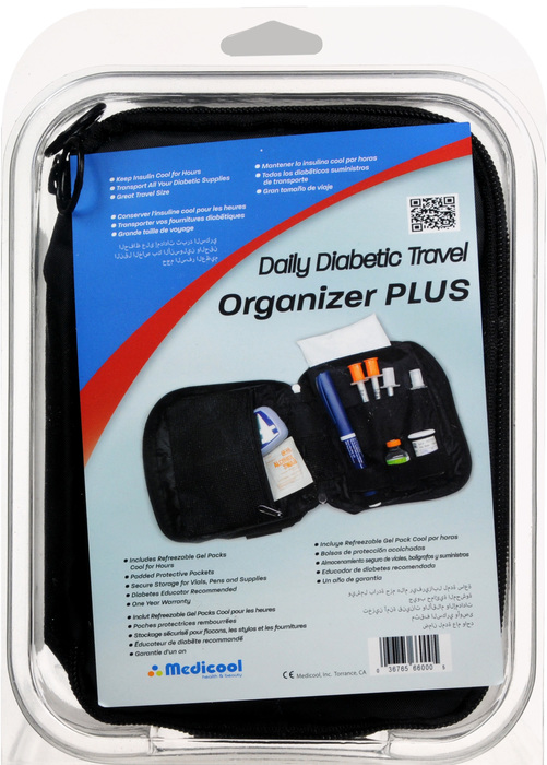 Medicool Daily Diabetic Organizer Smart Case 1ct