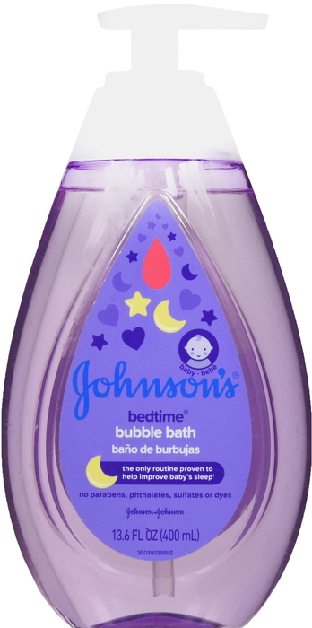 JOHNSONS BEDTIME BUBBLE BATH WSH 13.6OZ