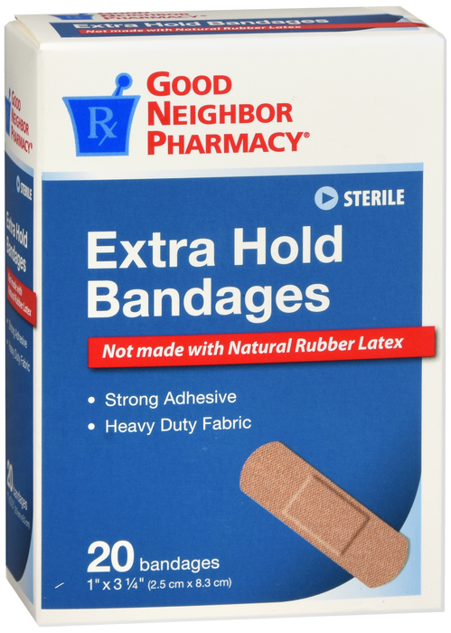 Good Neighbor Pharmacy Bandages Extra Hold 1x3Â¼ 20ct