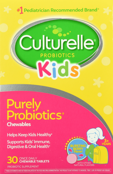 Culturelle Probiotics for Kids Chewable Tablets 30ct