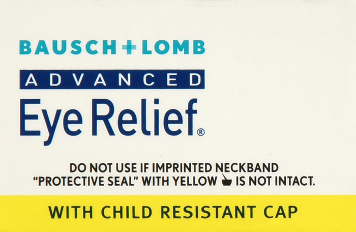 Bausch & Lomb Advanced Eye Relief Redness Reliever/Lubricant Eye Drops 0.5oz