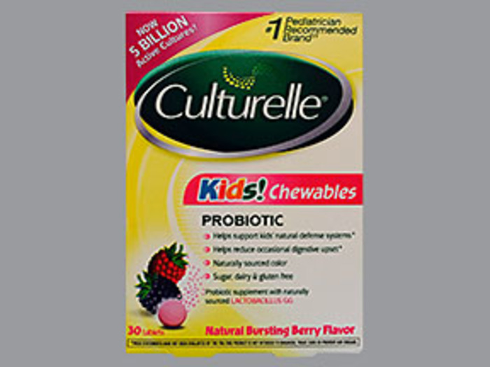 Culturelle Probiotics for Kids Chewable Tablets 30ct