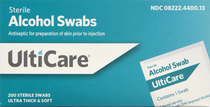 UltiCare Alcohol Swabs Sterile 200ct