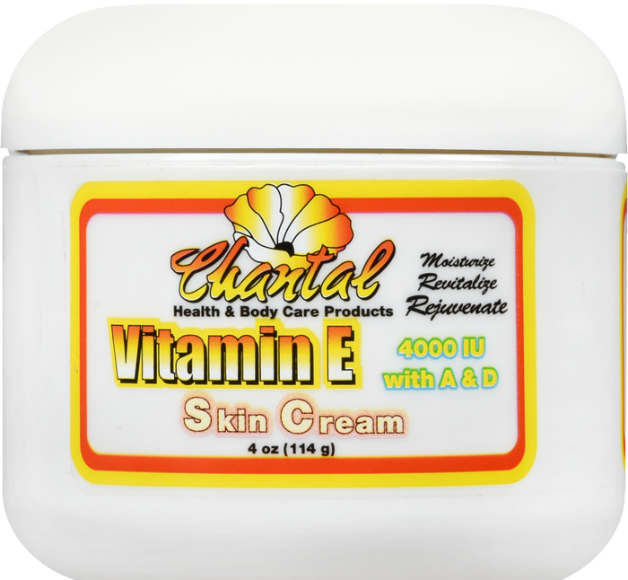 CHANTAL VIT E 4000IU W VIT/A&D CREAM 4OZ