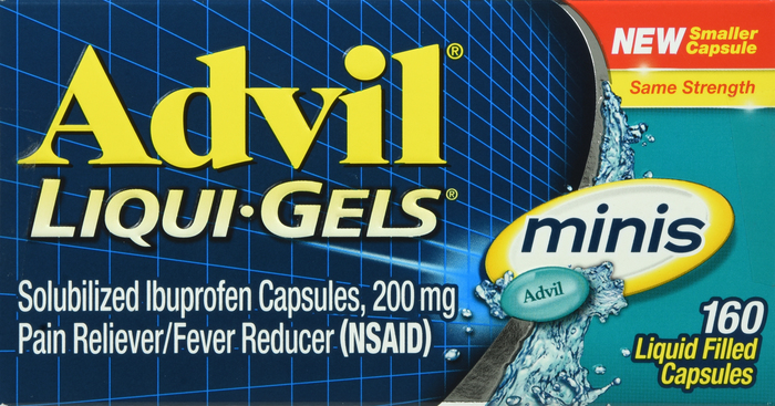 ADVIL LIQUI-GELS 200MG MINIS 160CT