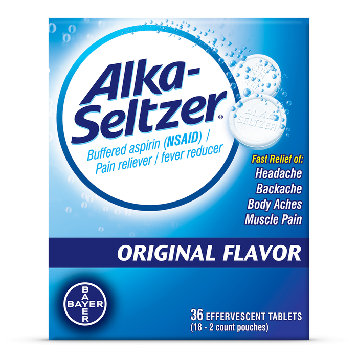 Alka-Seltzer Original Effervescent Tablets 36ct