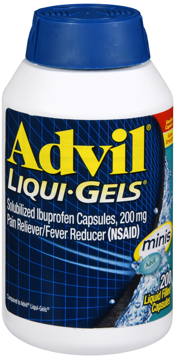 ADVIL LIQUI GEL MINI 200CT