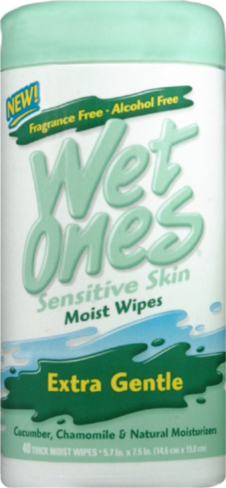 WET ONES SENSITIVE SKIN 40CT