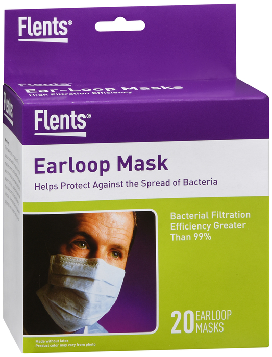 Mask Ear Loop Flents 20ct Api