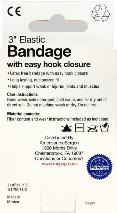 Good Neighbor Pharmacy 3in Elastic Bandage Self-Adhering 1ct