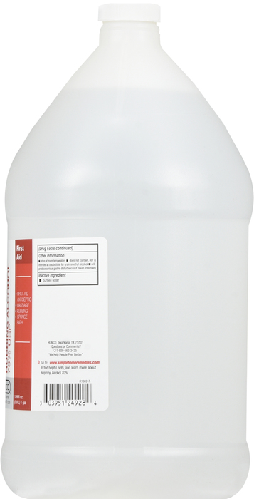 ALCOHOL ISOPROPYL 70% USP 1 GAL HUMCO