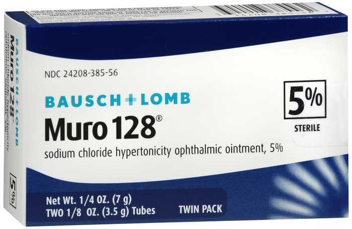 Bausch + Lomb Muro-128 5% Corneal Edema Ointment 2x3.5g