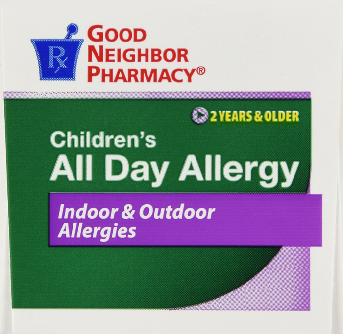 Good Neighbor Pharmacy All Day Allergy Grape Flavor Liquid 4oz