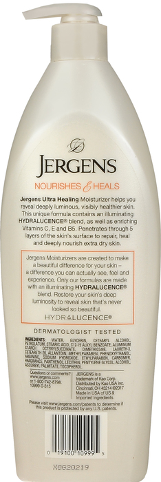 Jergens Ultra Healing Extra Dry Skin Moisturizing Lotion 21oz