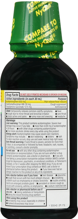 Good Neighbor Pharmacy Night Time Cold & Flu 6HR Liquid 12oz