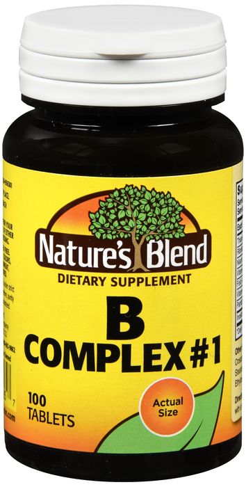 Nature's Blend B Complex Form 1 Tablets 100ct