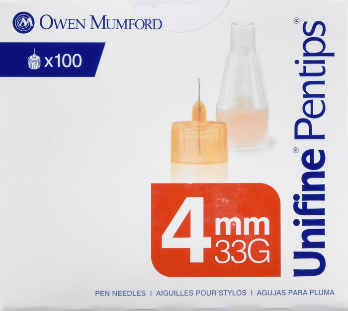 Unifine Pentips 4mmx33g 100ct