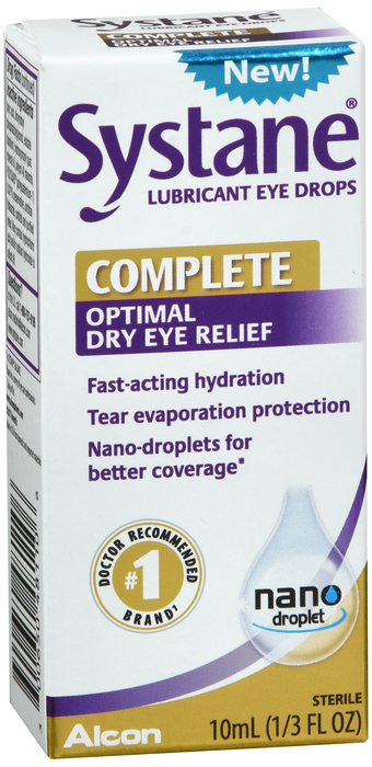 Systane Complete Lubricant Eye Drops 10ml