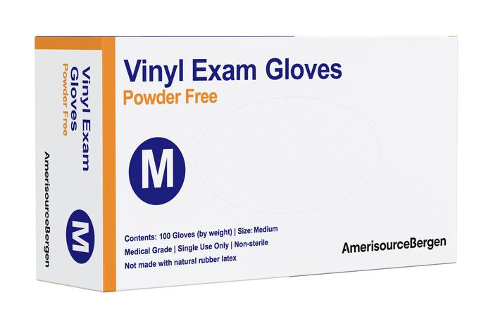 AmerisourceBergen Glove Vinyl Exam M 100ct