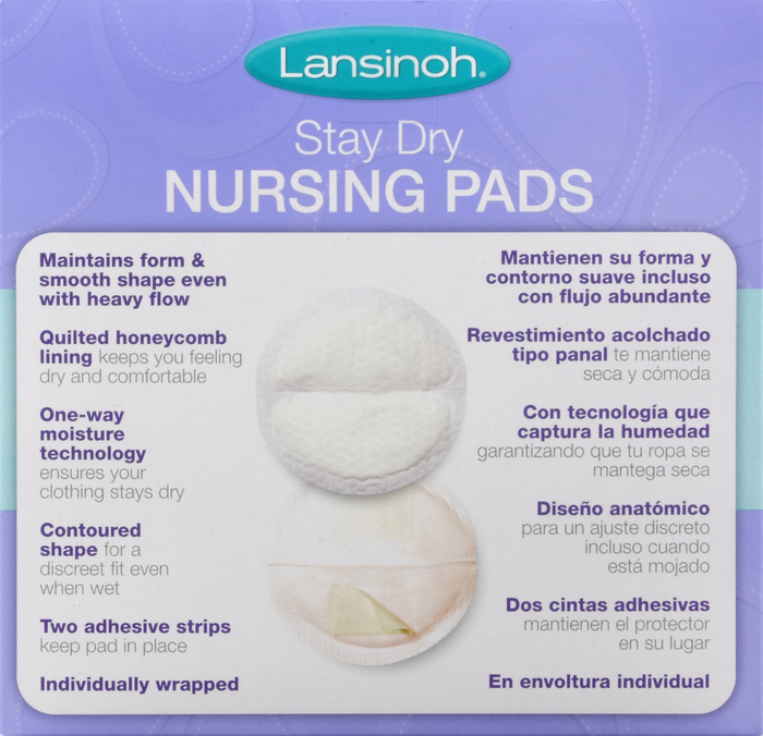 Lansinoh Stay Dry Nursing Pads 36ct