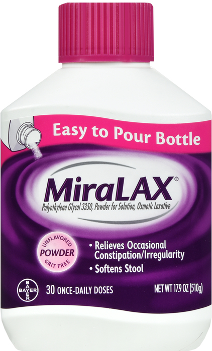 MiraLAX Laxative Powder 17.9oz