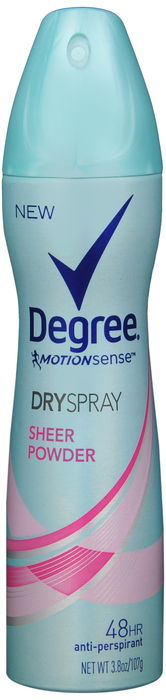 Degree Antiperspirant Dry Spray Powder Deodorant 3.8oz