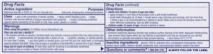 Sensodyne Sensitivity & Gum Mint Toothpaste 3.4oz