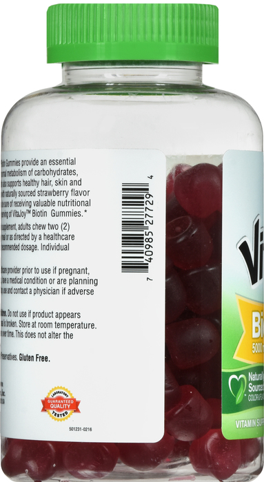 21st Century VitaJoy Biotin 5000mg Gummies 120ct