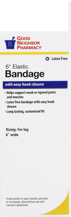 Good Neighbor Pharmacy 6 Inch Elastic Bandage Self-Adhering 1ct