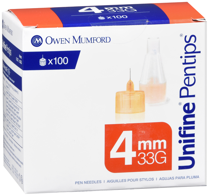 Unifine Pentips 4mmx33g 100ct