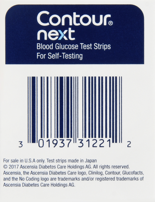 Contour Next Test Strips 100ct