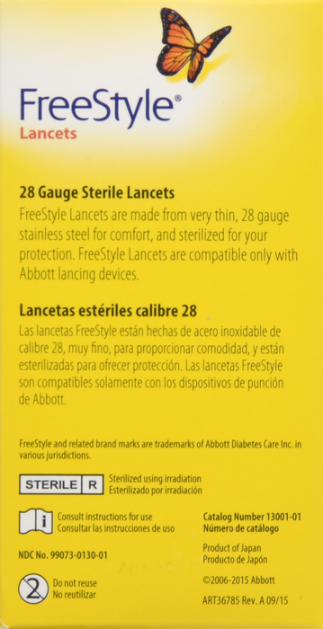 FreeStyle Lancets 100ct