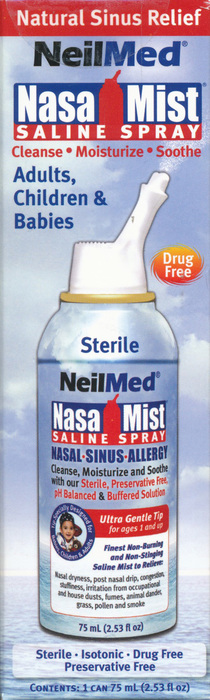 NASAMIST ISOTONIC SALINE SPRAY 75ML