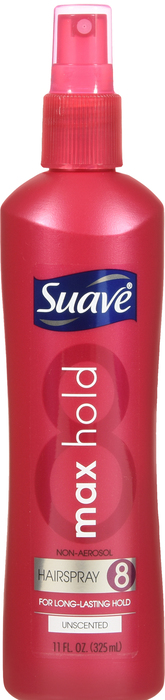 Suave Max Hold Unscented Non Aerosol Hairspray 11oz