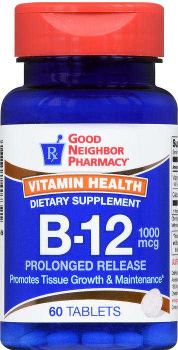 Good Neighbor Pharmacy Vitamin B-12 1000mcg Tablets 60ct