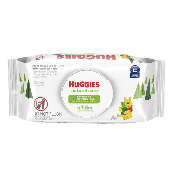 Huggies Natural Care Wipes 56ct