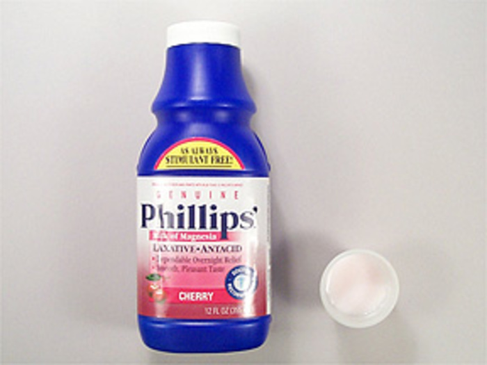 Phillips Milk of Magnesia Wild Cherry Liquid 12oz