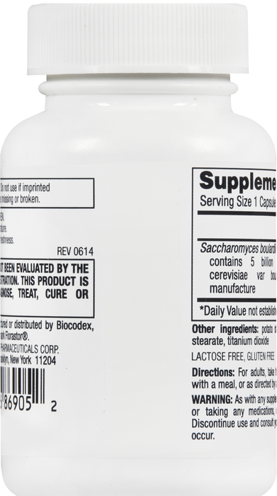 GeriCare Probiotic Saccharomyces Boulardii 250mg Capsules 50ct