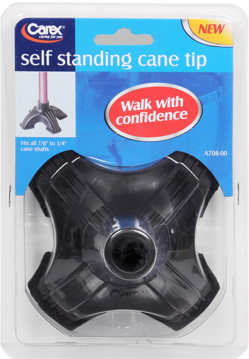 Carex Self Standing Cane Tip 1ct