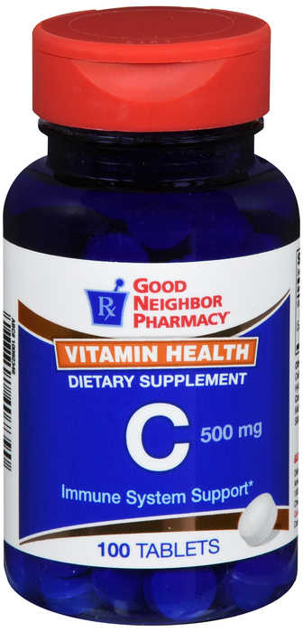 Good Neighbor Pharmacy Vitamin C 500mg Tablets 100ct