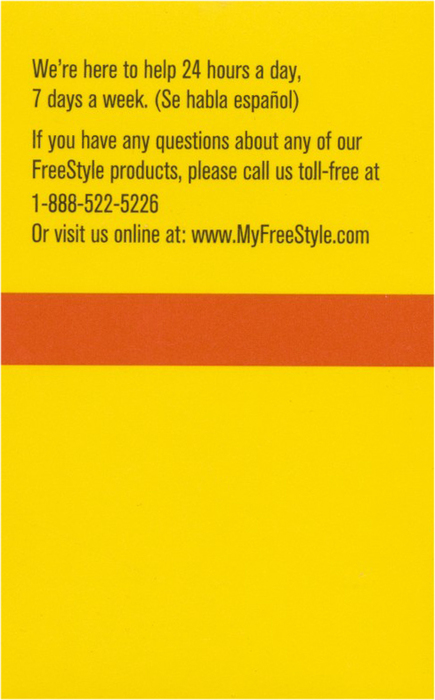 FreeStyle Lite Test Strips 100ct