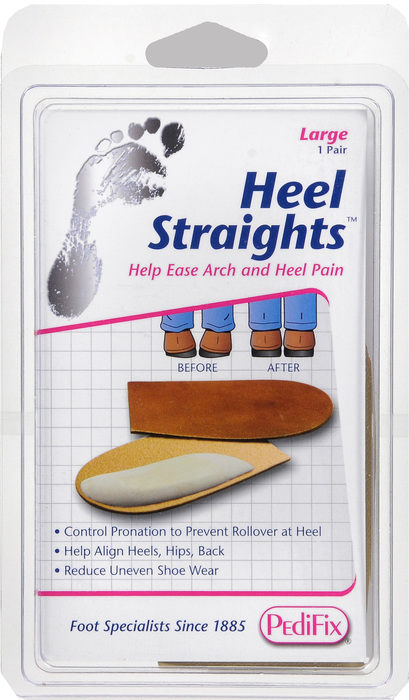 PEDIFIX HEEL STRAIGHTS INS L DS